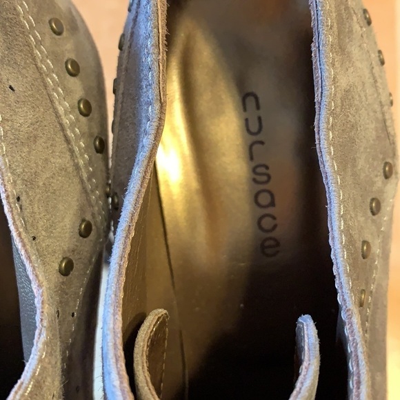 Nursace Suede Studded Platform Heels 39 - Picture 9 of 12